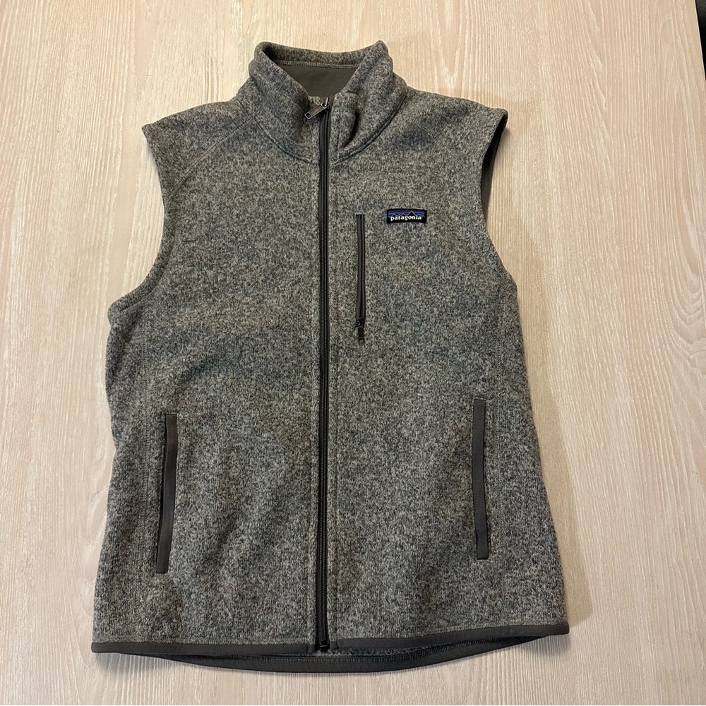 Patagonia Grey Vest SIZE MEDIUM
